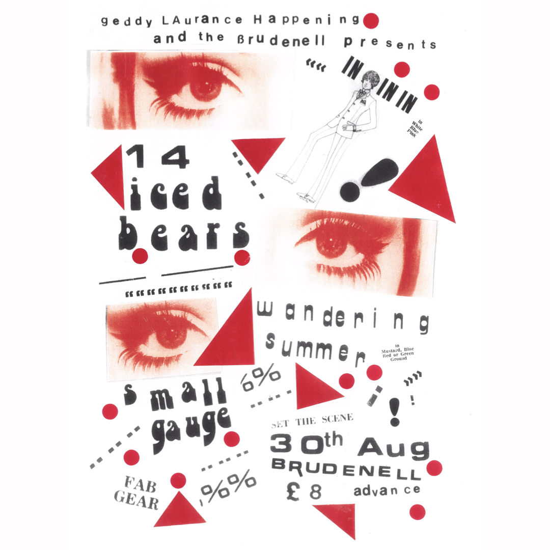 Formed in Brighton in 1985, on 30th August indie-pop band  14 Iced Bears pay us a visit here at The Brudenell, with support from Wandering Summer &amp; Small Gauge. 🎸

Tickets on sale now below. 👇

️➡️ bit.ly/14IcedBears-Lds