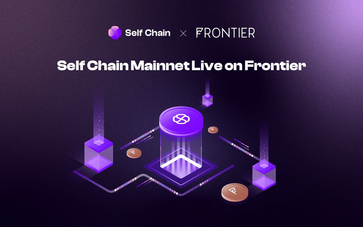 We are pleased to announce that the Self Chain Mainnet is now live on <a href="/FrontierDotXYZ/">Frontier Wallet</a>.

Experience seamless $SLF staking with the Frontier self-custody wallet, available on Chrome Extension and Android App.

Read our blog for a detailed step-by-step guide.

Full blog: