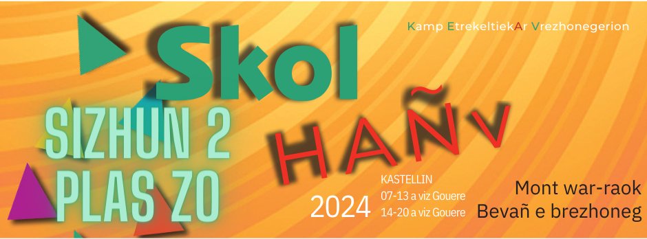 Grit trouz!
Eil sizhun: plas a zo! Lakait hoc'h anv! (Ha kasit ho pugale ganeoc'h kement hag ober 😊 )