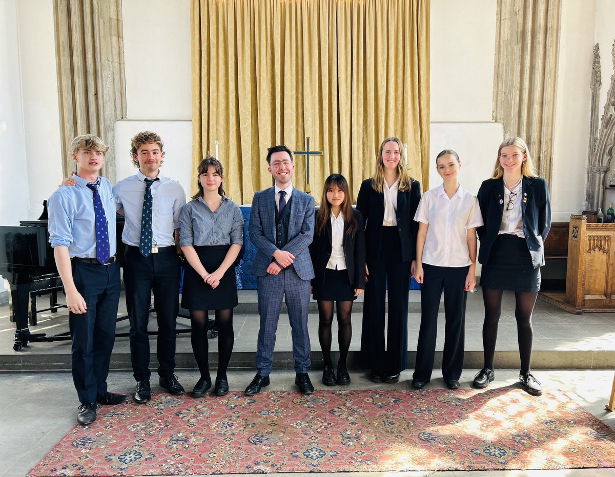 Fantastic performances from all musicians in the senior class this morning. Highly commended to Eleanor and Colette with Alice winning overall.