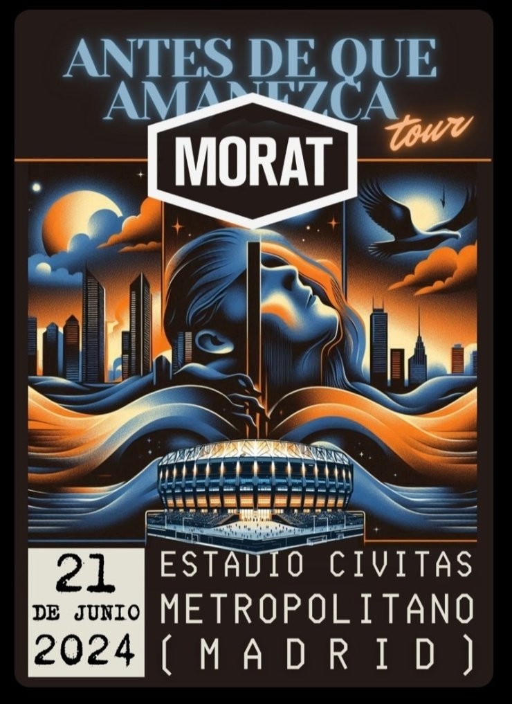 nextdooragain's tweet photo. Para todos los que apoyasteis y amasteis la 4° idea de los posters semifinalista de Morat de Madrid, MIL GRACIAS🧡 No ganamos, pero estoy feliz igualmente con mi resultado. 
#MoratEnElCivitas #MoratMadrid https://t.co/Tt6JyUj9wV