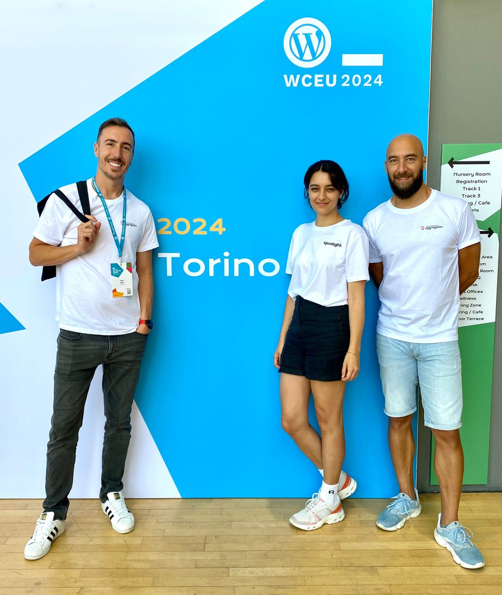 GabyAbela's tweet image. Back home from a fantastic WordCamp EU in Torino 🇮🇹 It was great to meet up with friends and colleagues in person, some even for the first time! See you next year in Basel! ✈️

#wceu