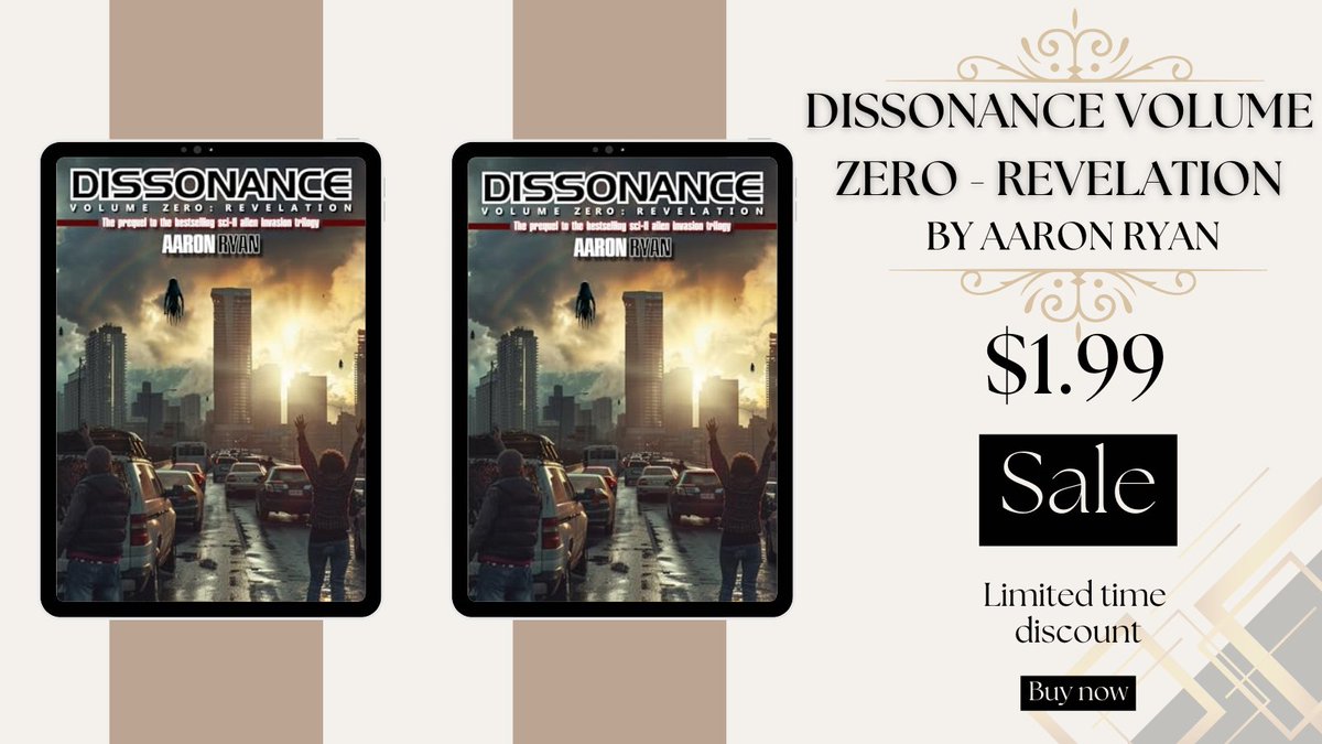 Whizbuzz's tweet photo. Are you ready for a thrilling ride with 'Dissonance Volume Zero - Revelation'? The end is only the beginning. Grab it now! https://t.co/wl2G3ohC3q #Dystopian #PostApocalytic https://t.co/O38v8PSGxg