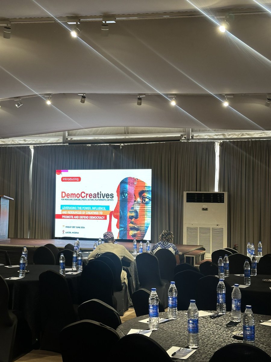 WADEMOSnetwork's tweet photo. And we have launched our Democreatives conference!
#creativesfordemocracy #democreativeslaunch https://t.co/khCr7CcRS9