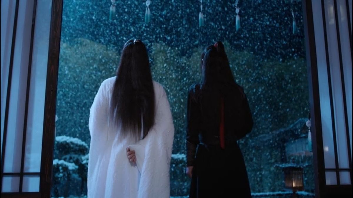ybaizhan's tweet photo. just wangxian standing next to each other 🫶🏻 https://t.co/W5MJYYfFWr