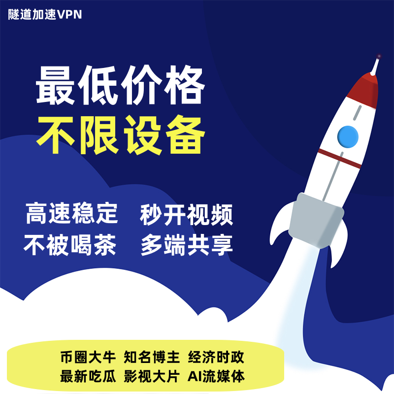 隧道加速VPN tweet media
