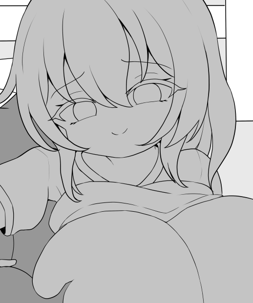 差分含めた線画が描けました 