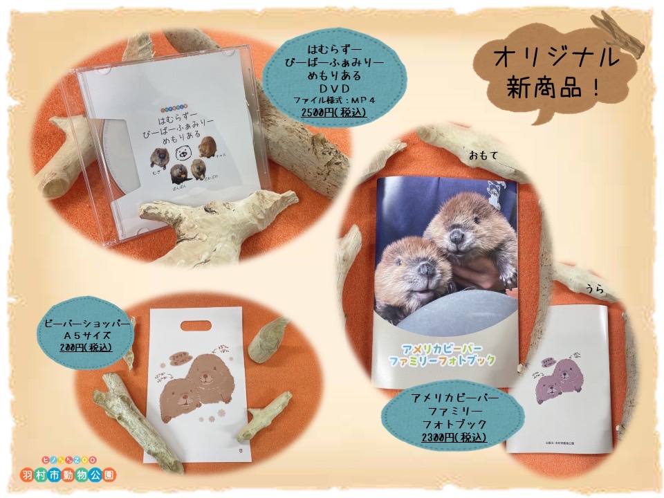 bクラスお詫び行脚      bとるzoo 記念グッズ この度待望の！ 当園オリジナル #ビーバー グッズが完成しました