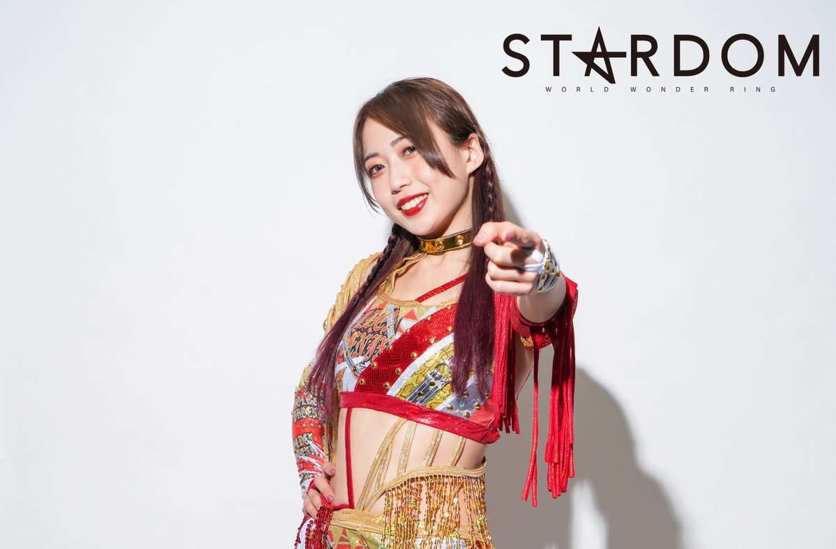 STARDOM 上谷沙弥 ポートレート 新品】スターダム 直筆サイン入り