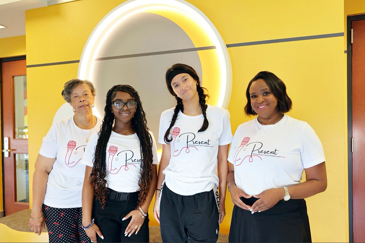 RebaCBS6's tweet photo. Today is the last day of the #IPresent session 1 public speaking summer camp. The students make their final presentations today. I’m already super proud ❤️ The growth has been amazing to see. Shout-out to my team. I couldn’t do it without them ❤️ https://t.co/R0He9KvvTV