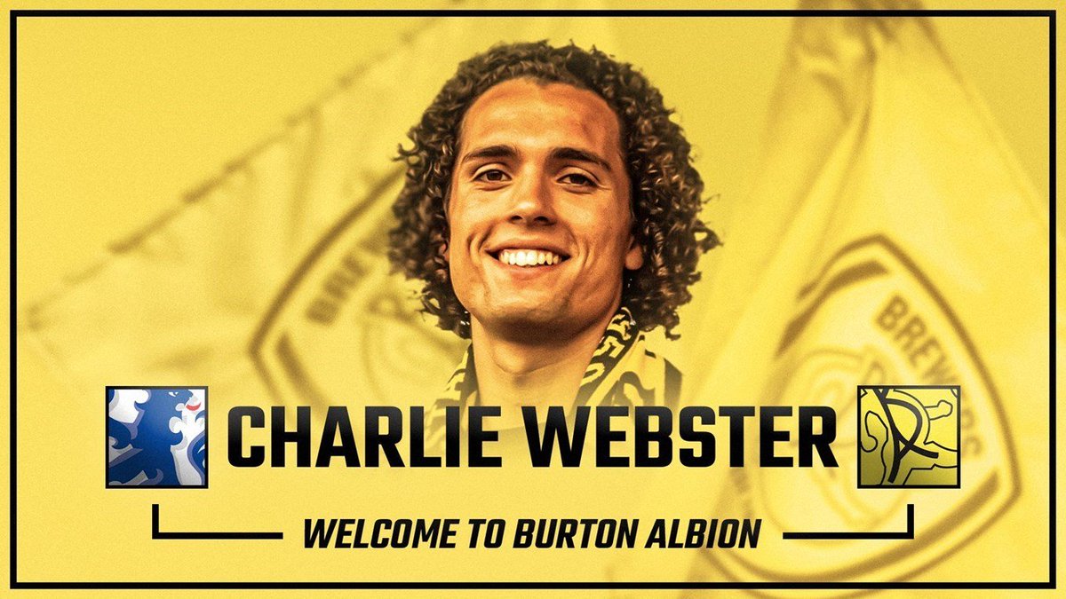 the_varified's tweet image. 🚨 | Burton Albion announces the signing of midfielder Charlie Webster from Chelsea on a three-year contract. #BurtonAlbion #Chelsea #CharlieWebster