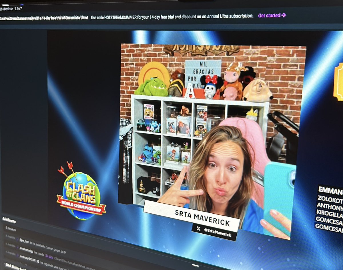 Srta Maverick ππΌββοΈ (@srtamaverick) on Twitter photo MaΓ±ana es un dΓa muy especial para mΓ, vuelvo oficialmente a los directos π₯ΉππΌ Ahora que ya tengo mas tiempo!
Va a ser como volver a empezar, vuelvo con pilas cargadas y con ganas de volver a vivir el <a href="/CoCEsports/">Clash of Clans Esports</a> con vosotr@s!
Os quiero mucho! π
βΌοΈ16:00πͺπΈ 11:00π¦π· 8:00π²π½ βΌοΈ MaΓ±ana es un dΓa muy especial para mΓ, vuelvo oficialmente a los directos π₯ΉππΌ Ahora que ya tengo mas tiempo!
Va a ser como volver a empezar, vuelvo con pilas cargadas y con ganas de volver a vivir el <a href="/CoCEsports/">Clash of Clans Esports</a> con vosotr@s!
Os quiero mucho! π
βΌοΈ16:00πͺπΈ 11:00π¦π· 8:00π²π½ βΌοΈ