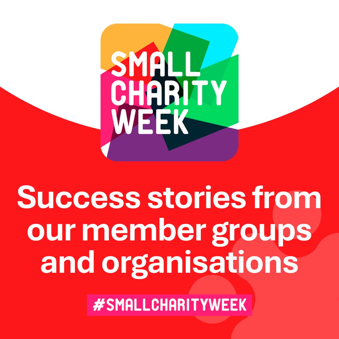 💜 We're using #SmallCharityWeek to share some of the wonderful stories from our member micro-organisations and community groups who have benefitted from support from our Action Together teams: actiontogether.org.uk/small-charity-…

#BelieveItsPossible #StrengthenOthers #BeTrue