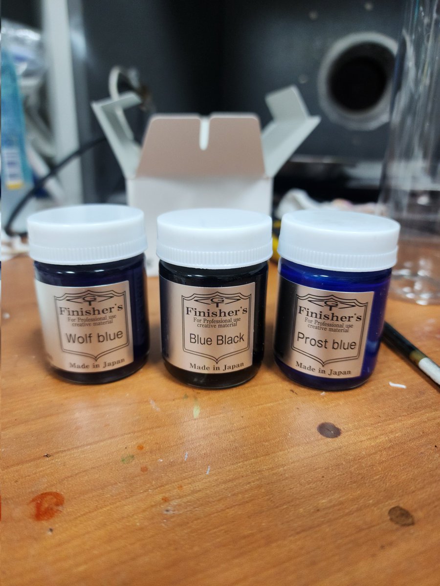 kaisys_'s tweet photo. フィニッシャーズ塗料到着！ https://t.co/arbqQ7b4CT