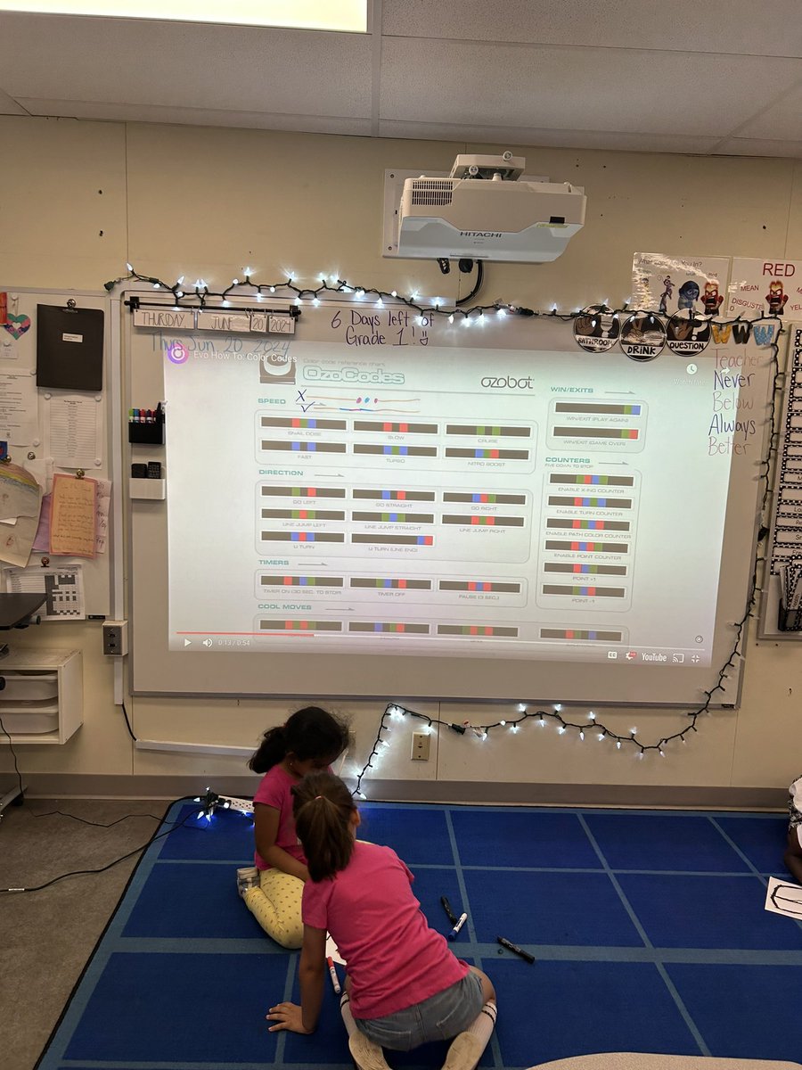 MissLEmmanuel's tweet image. We can’t get enough of these ozobots!! We tested out different colour codes to help our ozobots spin, turn, speed up and slow down!👏🏽🤩
•
@OttCatholicSB @SMYocsb #ocsbMath #ocsbCodes