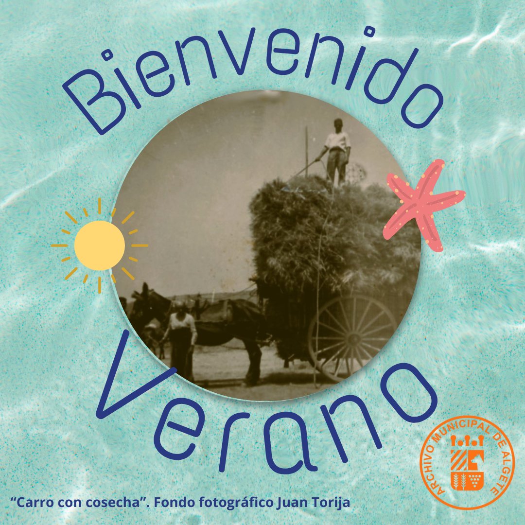 ¡¡Ya ha llegado el verano!! Y le damos la bienvenida con algunas imágenes conservadas en los archivos municipales de la Comunidad de Madrid. #verano #gamm_archiveros
Aquí tenéis dos imágenes enviadas por el Archivo Municipal de #TorrejóndeArdoz y el de #Algete