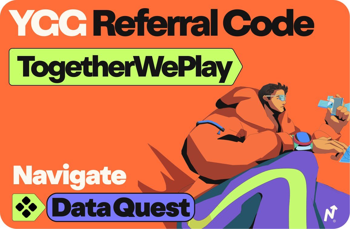 YieldGuild's tweet photo. Taking the big data game to the next level together with @navigate_ai 🚀

We're bringing together the capabilities of our Guild Advancement Program &amp; Superquests with Navigate to reinvent gaming as we know it!🔥

USE OUR CODE: TOGETHERWEPLAY

Read more👇
https://t.co/zEuWEEui8d https://t.co/nCWhyEVaXQ