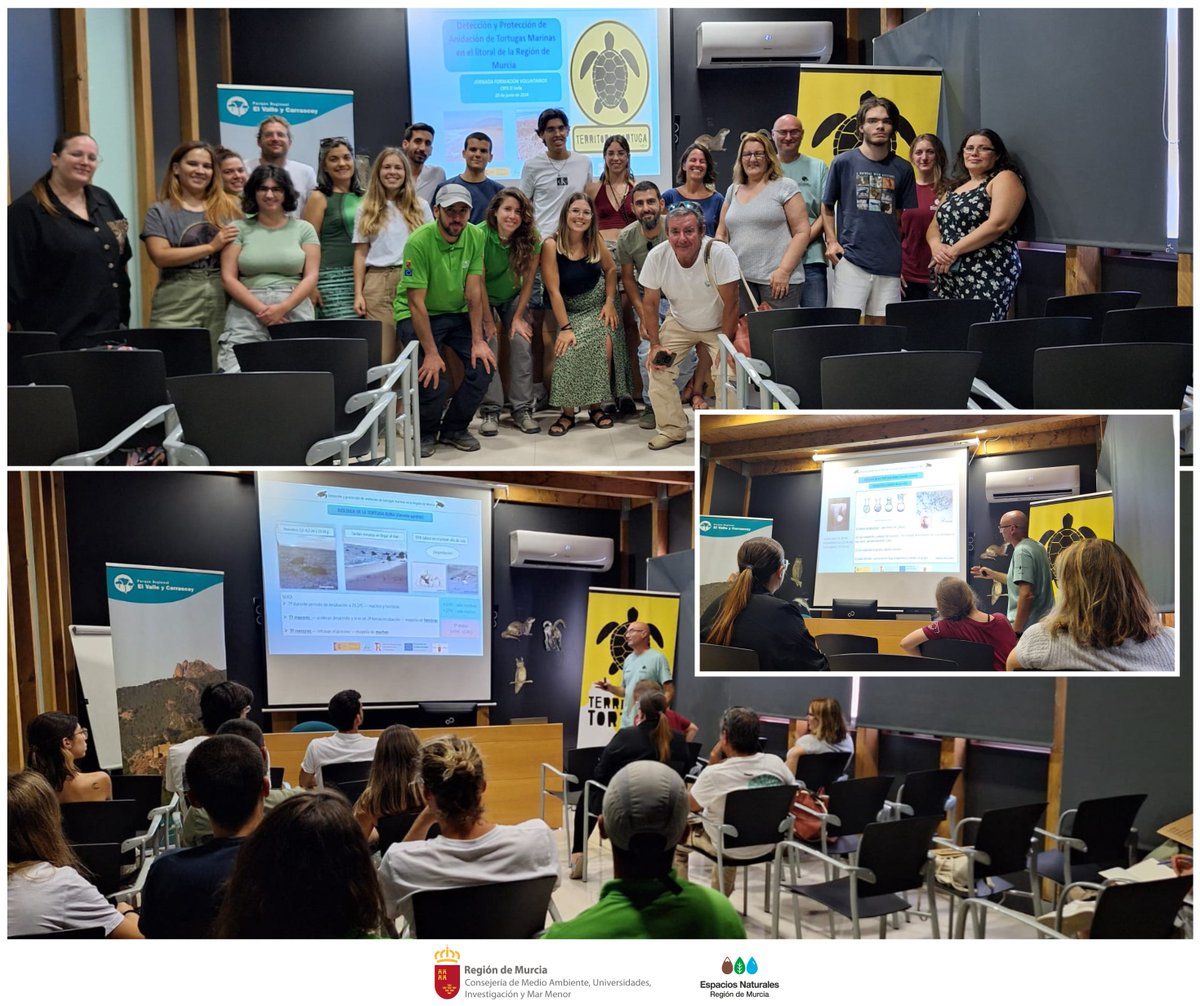 EspNaturalesMur's tweet image. Ayer, las asociaciones de la Red de Voluntariado Territorio Tortuga participaron en una reunión formativa impartida por el personal del #CRFS.
¡Muchas gracias por vuestra implicación! 

🌊 Empieza la temporada. ¡Empieza #TerritorioTortuga! 🐢

#EspNaturalesMur