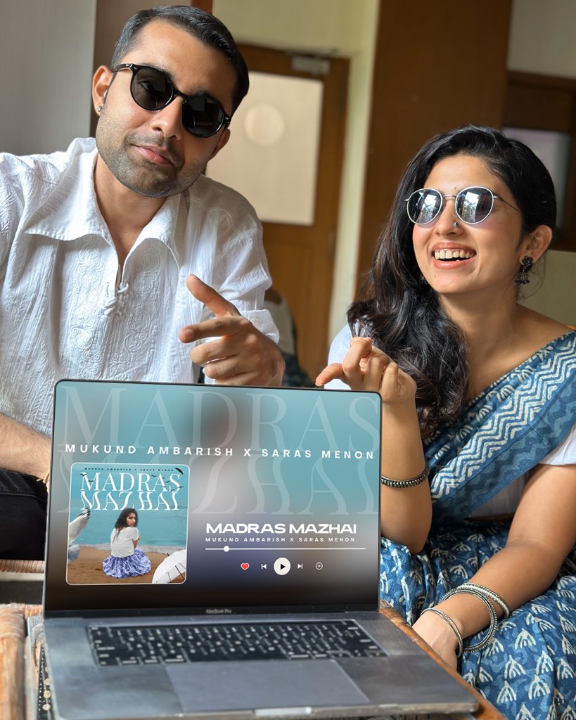So happy to share that our song ‘Madras Mazhai’ will release  very soon. Happy World Music Day 🎹 We couldn’t have asked for a better day ! 😃

#madrasmazhai #tamilindependentartist #mazhai