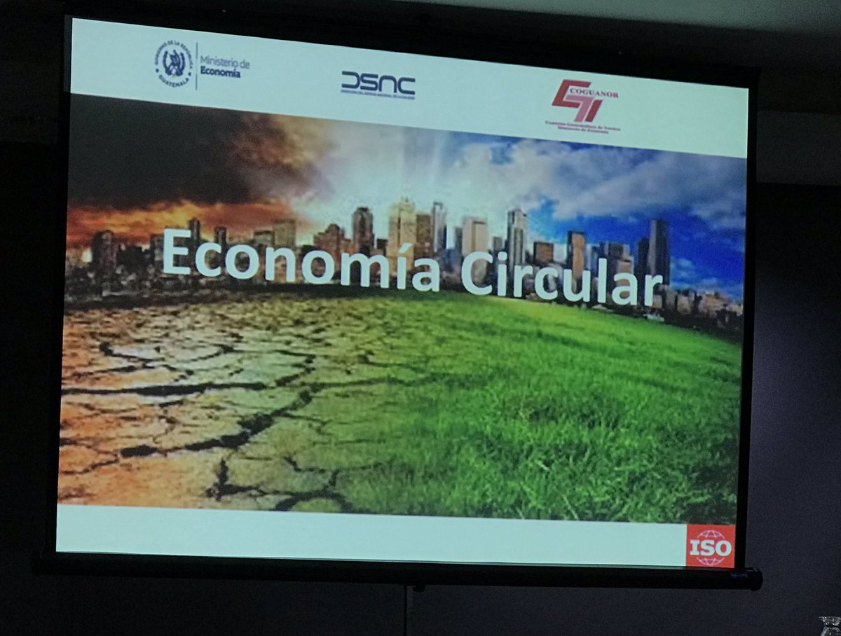 sncalidad's tweet photo. @CRETEC_GT del @MINECOGT realiza presentación técnica sobre Economía Circular en materia de desarrollo de normas técnicas, regulaciones y procedimientos de evaluación vinculado a toda actividad que se desarrolla en nuestro país https://t.co/dOSJdN7wjc