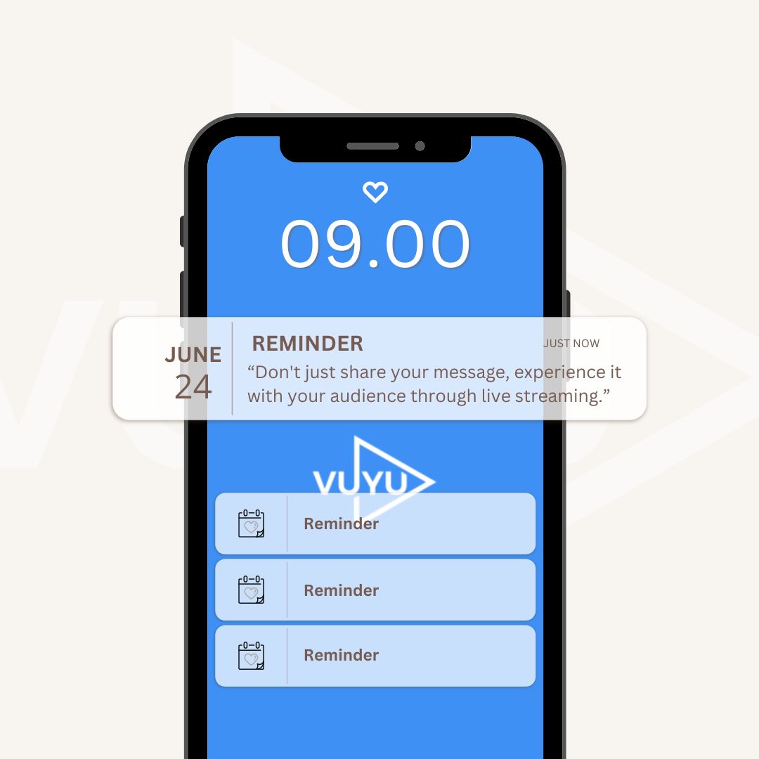 📲  Streaming is the one way to connect with your audience in real-time online. Utilise it for excellent results. 📲

#livestreaming #audienceconnection #multistreaming #socialmediatips