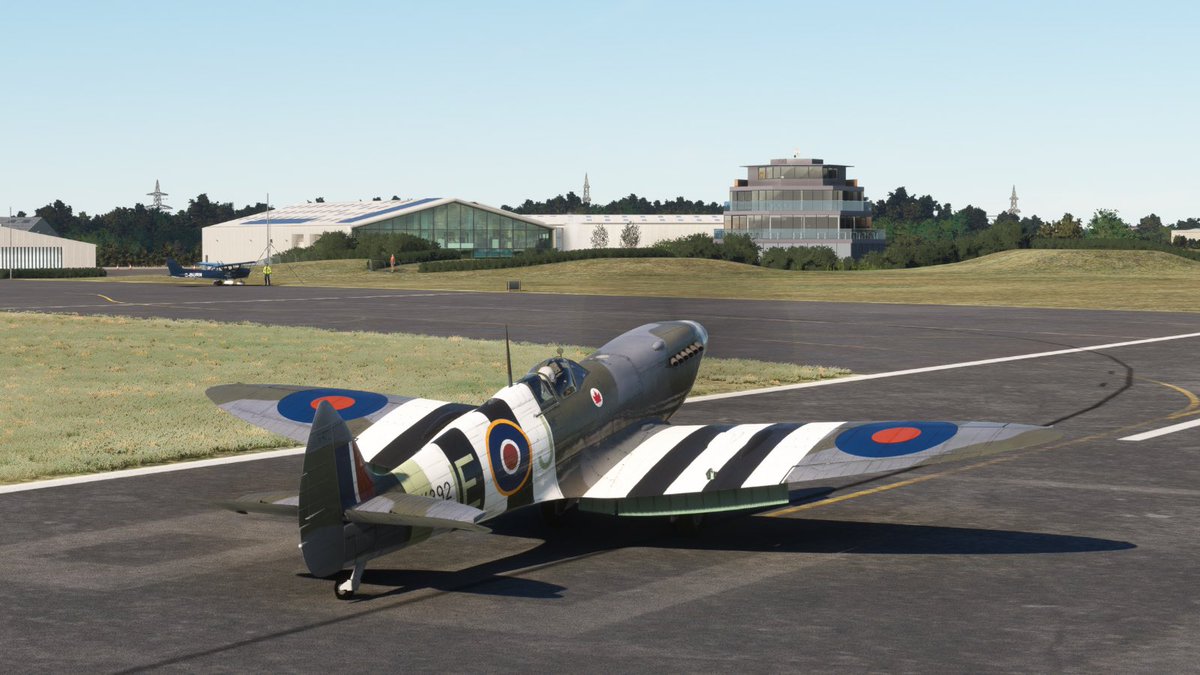 Dreamsofwings1's tweet photo. NEW VIDEO
https://t.co/YtcA71GeHf
Taking a look at the fantastic new #TurwestonAerodrome from #BurningBlueDesign followed by a #Spitfire flight to #Sywell and back via #Silverstone
#msfs2020 #flightsimulator #warbirds #aviation https://t.co/5x11Ervi7N