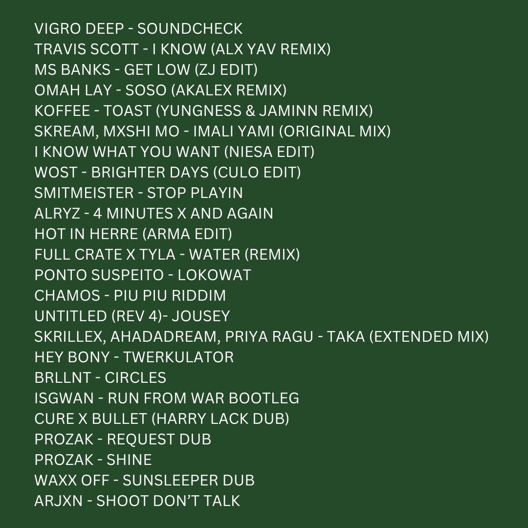 My @applemusic mix for <a href="/halfmoonbk/">Half Moon</a> is out! 

Swipe➡️ for track list

Head to the link in bio to check it out!