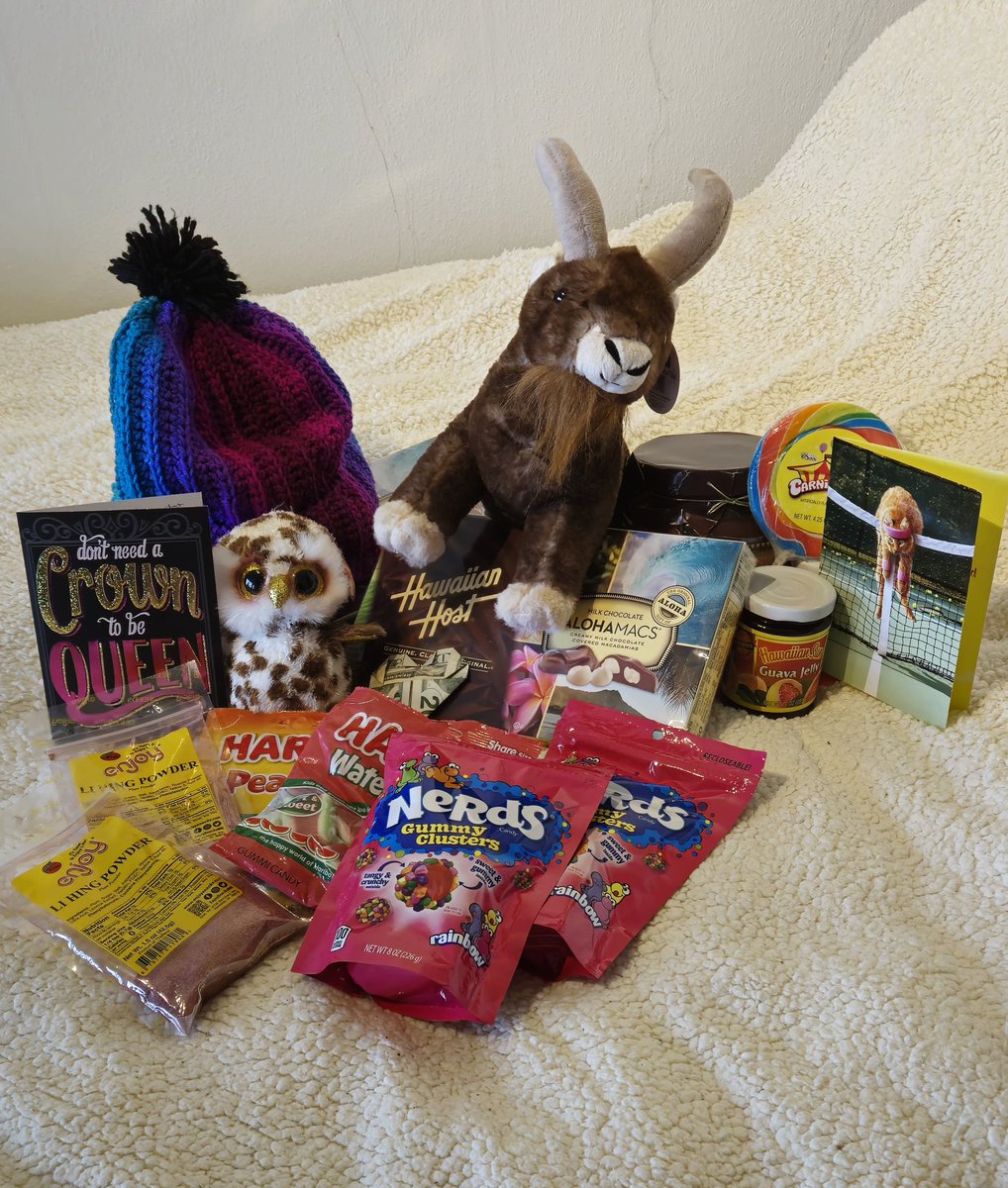 This box of birthday goodies has traveled across the ocean, all the way from Michigan!! I love every single item, and I can't wait to try everything out 🥳 Honestly bro I'm speechless. Thank you guys sooo much 😍 To many more years of friendship my bro, u a real one!!!!🧡❤️🧡