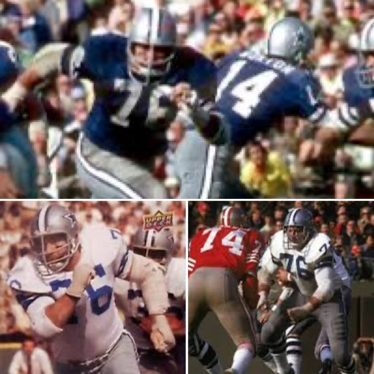 Irish_Cowboy88's tweet photo. 🗣️ Just 76 days until NFL Kickoff!
🤷♂️ Who’s your favorite #76 of all-time?
✭ Mine is #DallasCowboys great, John Niland.
✭ Niland played Guard for the Cowboys 1966-74. He was a 6-time Pro Bowler and a Super Bowl Champion.
#WeLikeSportz #CowboysNation #JohnNiland #NFL https://t.co/Oy3CwhZSjB