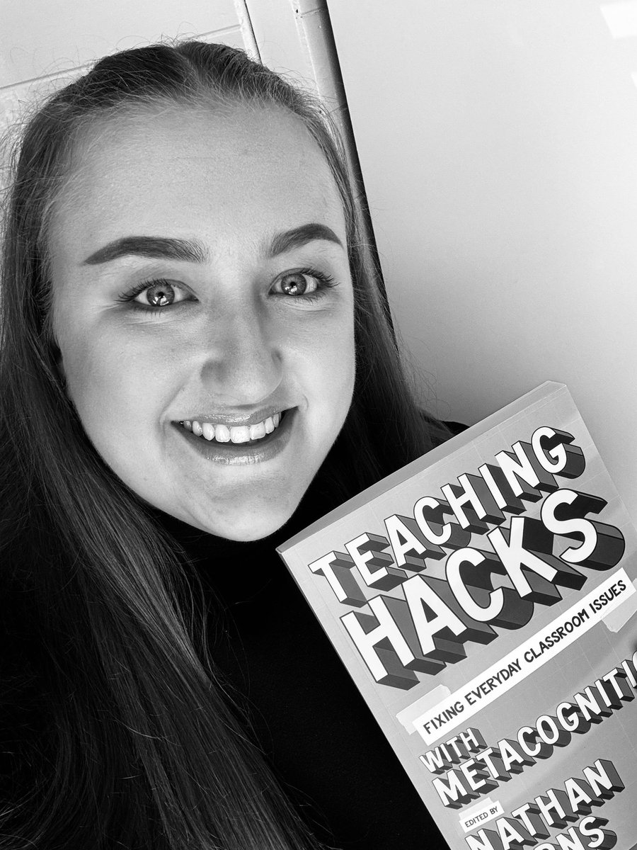 The lovely Oriana enjoying our new book - <a href="/MrMetacognition/">Nathan Burns</a> she's absolutely raving about how fantastic it is!