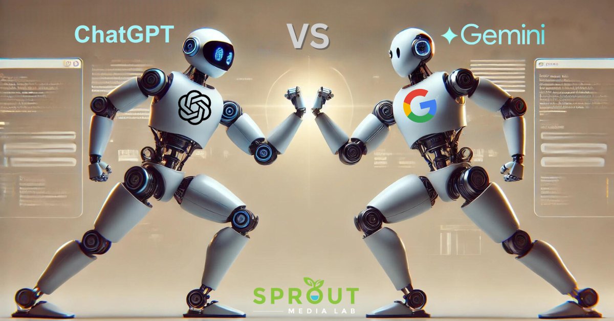 SproutMediaLab's tweet image. 🚀 Exploring AI tools? Our latest blog compares ChatGPT and Gemini, highlighting their features, benefits, and differences.

👉 Find out which is best for you: sproutmedialab.com/comparing-chat…

#AI #Technology #ChatGPTvsGemini #DigitalStrategy