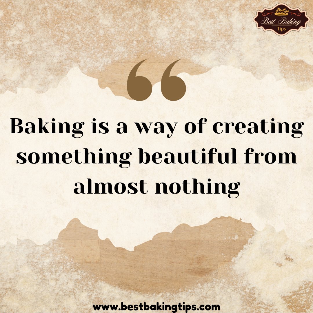 bestbakingtips's tweet image. The art of baking: crafting beauty from nearly nothing. Learn from the best! visit bestbakingtips.com#KitchenCreativity #BakingMagic #bestbakingtips