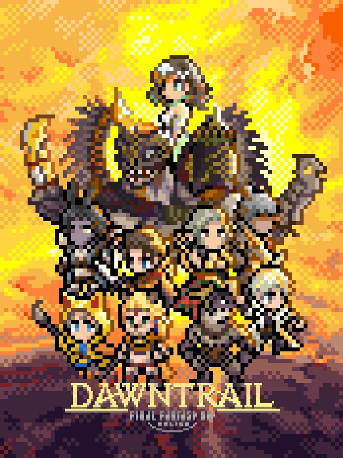 DAWNTRAIL
#FF14 #黄金のレガシー #ドット絵