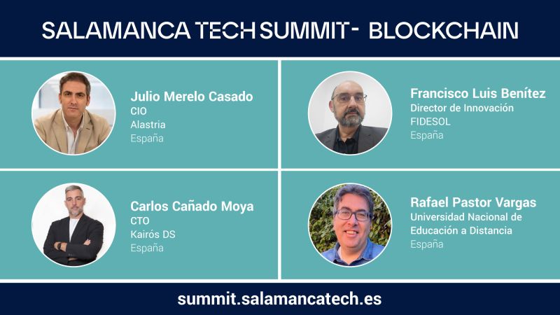 FIDESOL (@fidesol) on Twitter photo El próximo 28 de junio nuestro compañero <a href="/PacoLuisGRX/">Francisco Luis Benítez</a> estará hablando de DAOs y #Blockchain en el <a href="/salamancatech/">Salamanca Tech</a> junto a estos expertos de las DLTs.
La inscripción está disponible aquí (es gratis) 👇
eventbrite.es/e/salamanca-te… El próximo 28 de junio nuestro compañero <a href="/PacoLuisGRX/">Francisco Luis Benítez</a> estará hablando de DAOs y #Blockchain en el <a href="/salamancatech/">Salamanca Tech</a> junto a estos expertos de las DLTs.
La inscripción está disponible aquí (es gratis) 👇
eventbrite.es/e/salamanca-te…