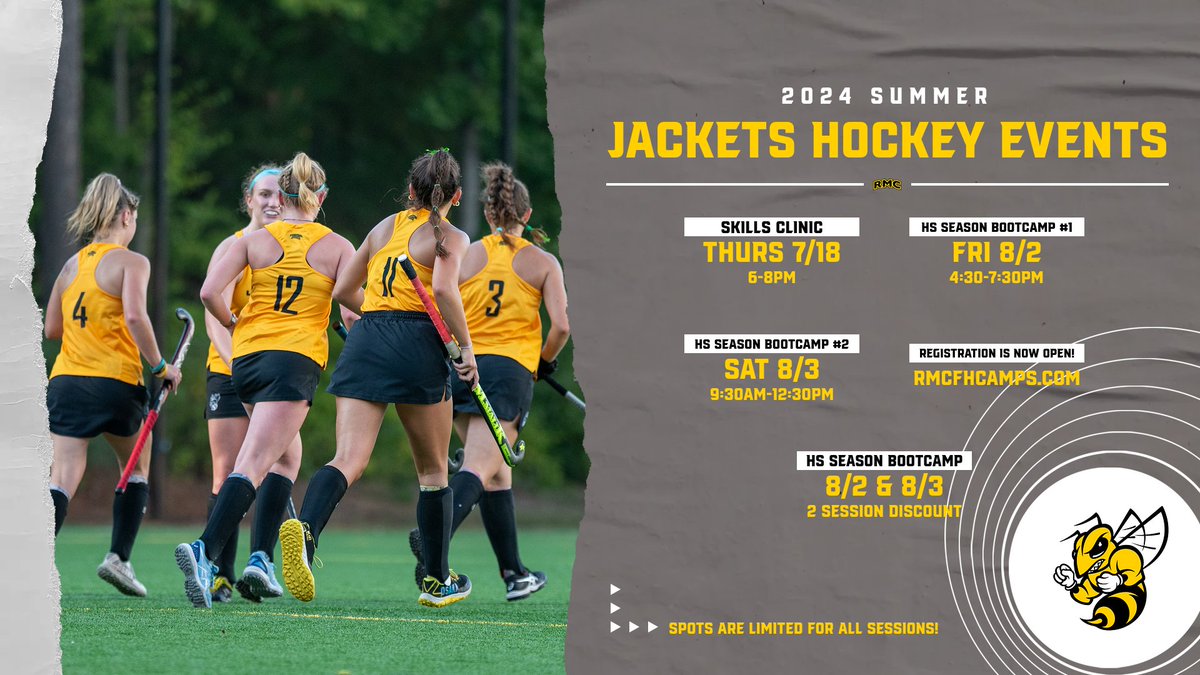 Registration Open for <a href="/rmcfh/">Randolph-Macon College Field Hockey</a> Summer Clinics

📰:rmcathletics.com/news/2024/6/21…

#SwarmSzn