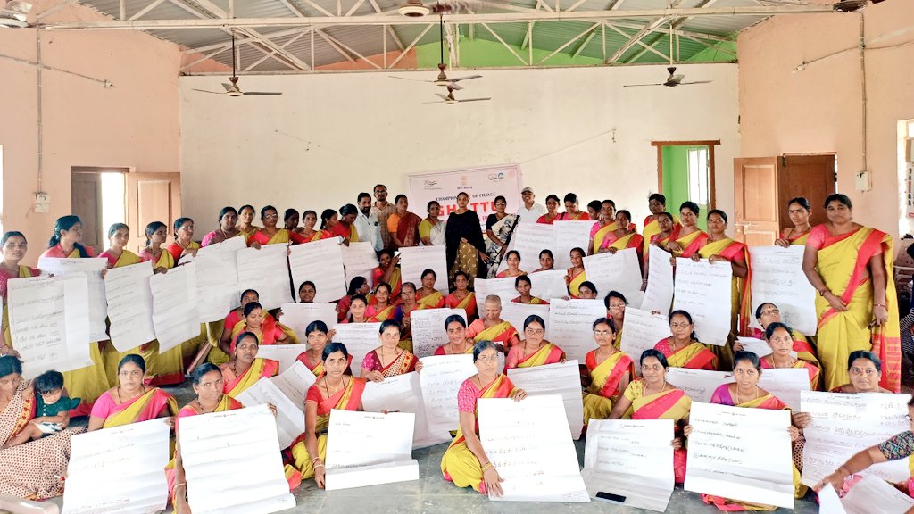 Ghattu_ABP's tweet image. As per the instruction of Hon'ble @Collector_JGL Sri Santosh BM IAS sir conducted a 1 Day Orientation Programme to Anganwadi Teachers (72) in the Ghattu Block. 
@NITIAayog
#AspirationalBlocksProgramme  #TrainingForTransformation 
#BharatKeBadhteKadam