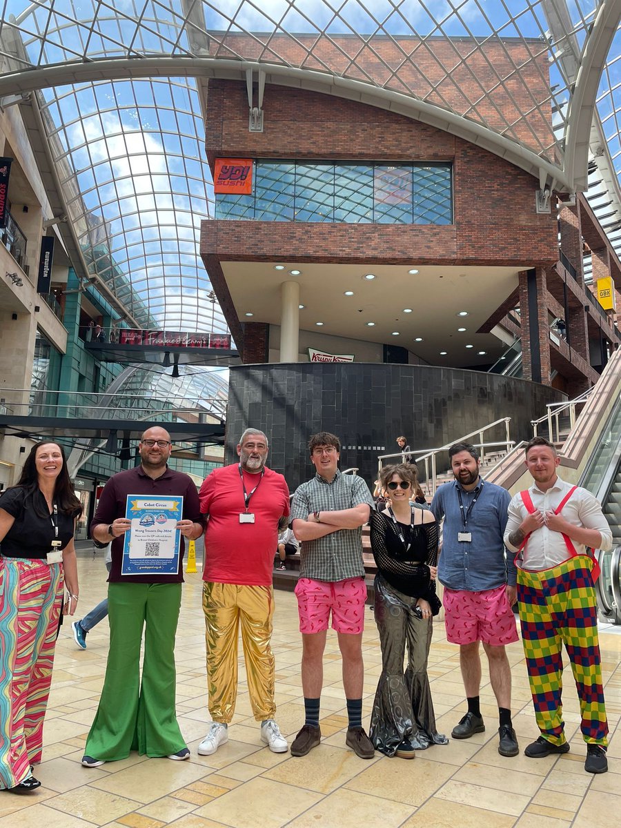 Cabot Circus (@cabotcircus) on Twitter photo When the Cabot Circus team heard it was Wallace & Gromit’s Wrong Trousers Day, we took it VERY literally! 😂👖 Check out our quirky 🫣 styles and join us in supporting <a href="/thegrandappeal/">The Grand Appeal</a>. Who wore it best? 👀 #WrongTrousersDay When the Cabot Circus team heard it was Wallace & Gromit’s Wrong Trousers Day, we took it VERY literally! 😂👖 Check out our quirky 🫣 styles and join us in supporting <a href="/thegrandappeal/">The Grand Appeal</a>. Who wore it best? 👀 #WrongTrousersDay