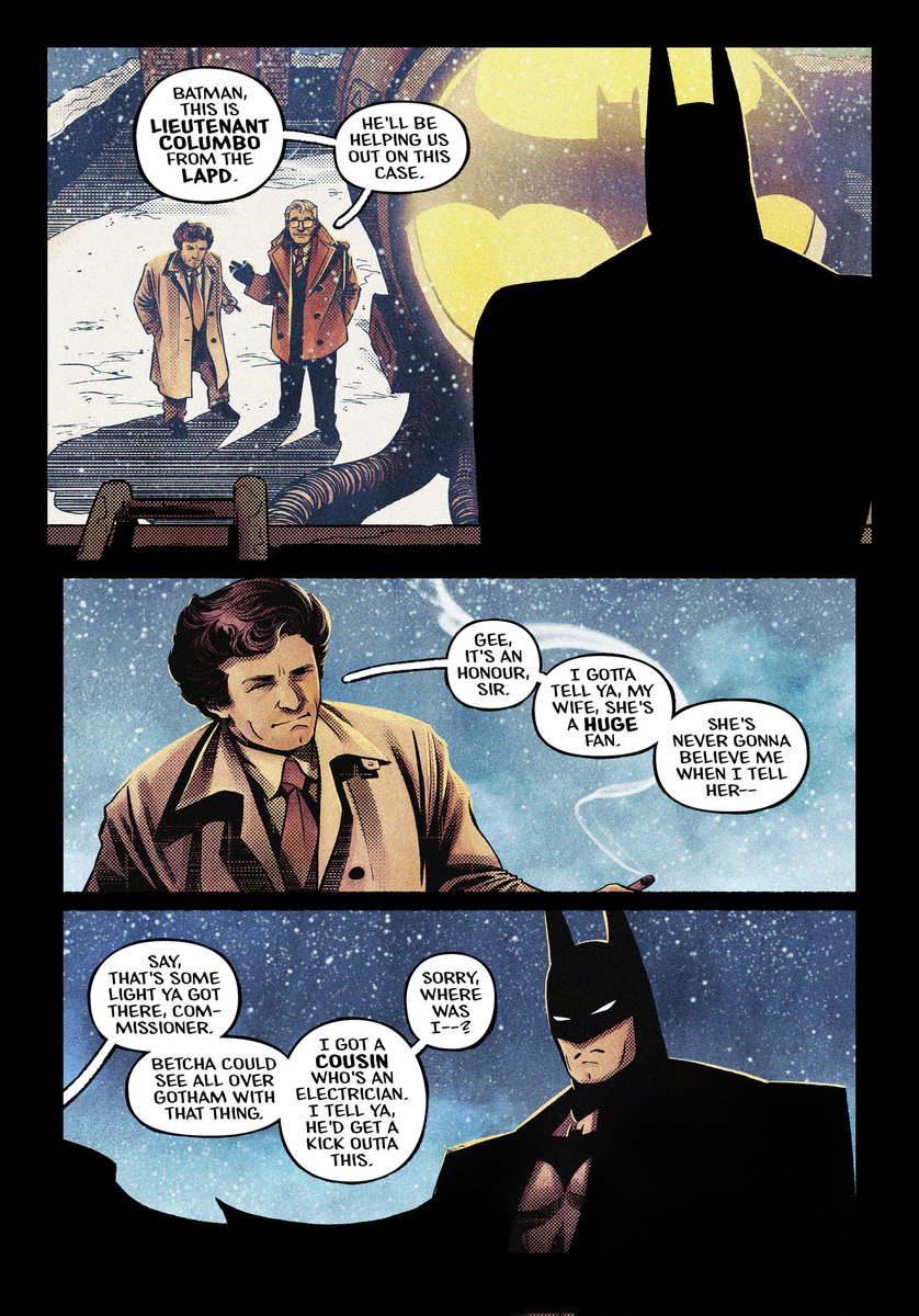 TheMarvelousMrC's tweet image. Batman X Columbo: World's Greatest Detectives
