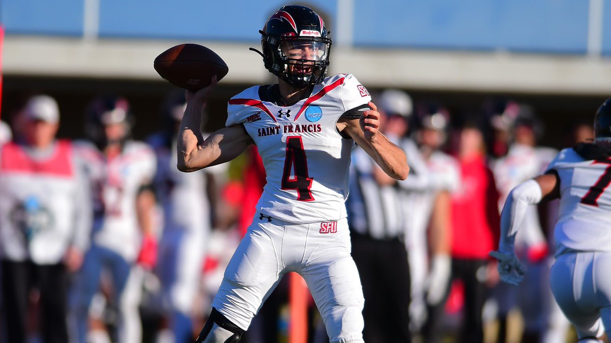 Dominic Anzalone 2026 QB (@dom_anzaloneqb) on Twitter photo #AGTG After an amazing camp last night I’m extremely blessed to have received my 1st D1 offer from <a href="/RedFlashFB/">Saint Francis Football</a> thank you <a href="/CoachPecoraSFU/">Marco Pecora</a> <a href="/CullenLCasey/">Cullen L. Casey</a> <a href="/CoachV_SFU/">Chris Villarrial</a>!! <a href="/CoachMcCannERT/">Coach McCann</a> <a href="/JoeLicata16/">Joe Licata</a> <a href="/mweiser89/">Matt Weiser</a> <a href="/BishopTimonHigh/">Timon High School</a> <a href="/TimonSportsNews/">Timon Athletics</a> #AGTG After an amazing camp last night I’m extremely blessed to have received my 1st D1 offer from <a href="/RedFlashFB/">Saint Francis Football</a> thank you <a href="/CoachPecoraSFU/">Marco Pecora</a> <a href="/CullenLCasey/">Cullen L. Casey</a> <a href="/CoachV_SFU/">Chris Villarrial</a>!! <a href="/CoachMcCannERT/">Coach McCann</a> <a href="/JoeLicata16/">Joe Licata</a> <a href="/mweiser89/">Matt Weiser</a> <a href="/BishopTimonHigh/">Timon High School</a> <a href="/TimonSportsNews/">Timon Athletics</a>