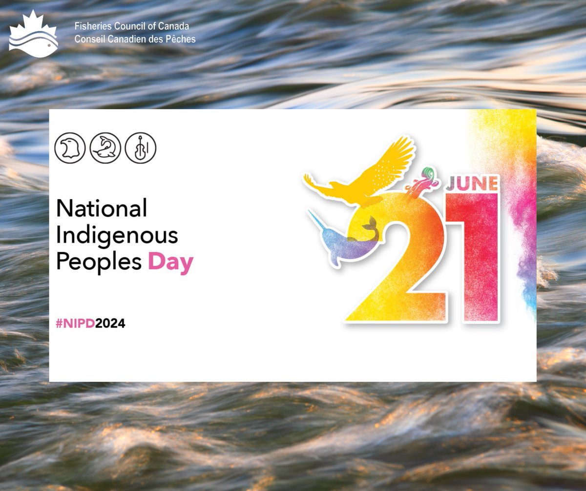 On #NationalIndigenousPeoplesDay, FCC celebrates the invaluable contributions of Indigenous communities to sustainable Canadian fisheries. FCC is proud to have a number of Indigenous members. #NIPD2024