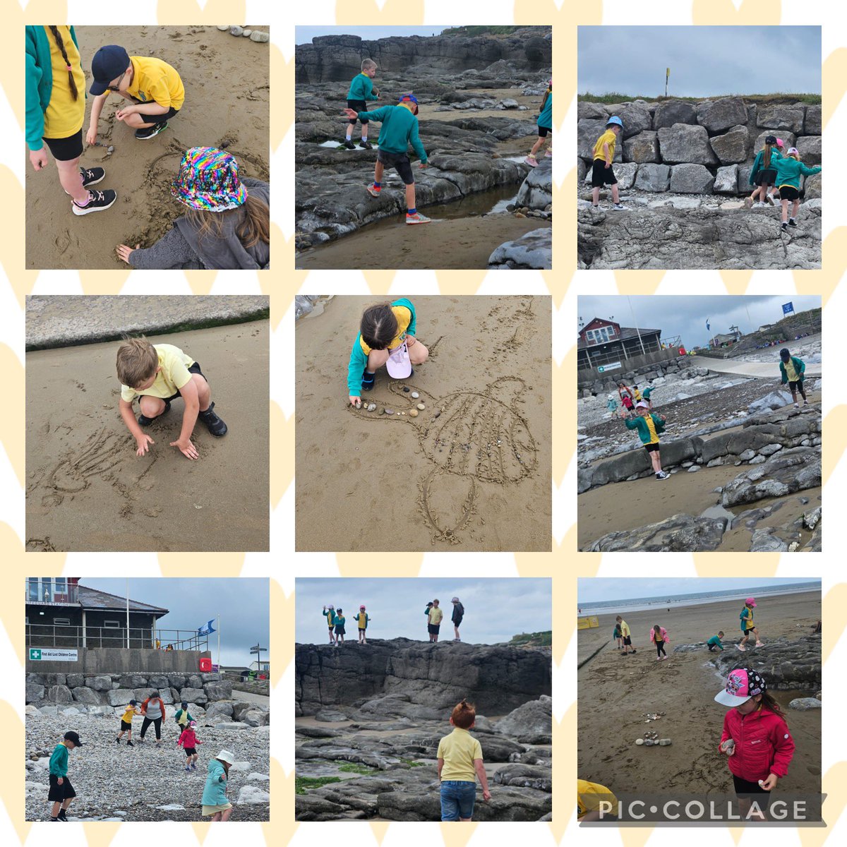 Diwrnod ardderchog ar lan y môr gyda <a href="/BeachAcadWales/">Beach Academy</a> A fantastic day at the beach with <a href="/BeachAcadWales/">Beach Academy</a>  <a href="/YsgolPenyPil/">Ysgol Pen y Pîl</a> 🦀🐚
