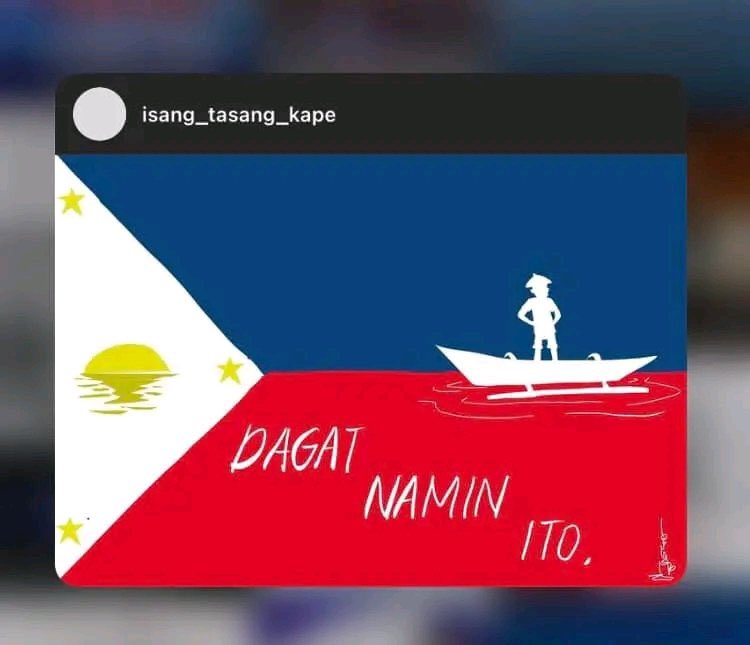 yeonjpeg's tweet photo. not kpop related but it has gotten to a point where 🇨🇳 has physically harassed our countrymen in our OWN waters. please use ur voice for those who can’t speak up. manuod ka ng balita, magbasa ka ng mga artikulo, at gamitin mo ang plataporma mo. 

#AtinAngWestPhilippineSea https://t.co/xlrW1pne5m