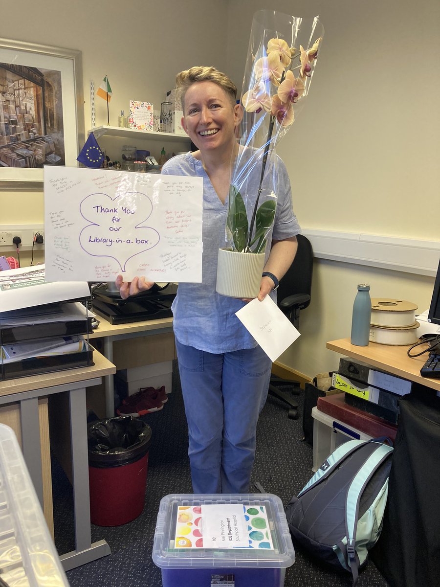 Southport Critical Care Unit (@teamcritcare) on Twitter photo We would like to extend a HUGE thank you to our amazing Stephanie and Margaret Mary @MWLNHSLib_SO for the library in a box initiative and for ALL the help with our recent poster presentations <a href="/ICS_updates/">Intensive Care Society 💙</a> Congress #SOA2024
#thegiftoftime ❤️ We would like to extend a HUGE thank you to our amazing Stephanie and Margaret Mary @MWLNHSLib_SO for the library in a box initiative and for ALL the help with our recent poster presentations <a href="/ICS_updates/">Intensive Care Society 💙</a> Congress #SOA2024
#thegiftoftime ❤️