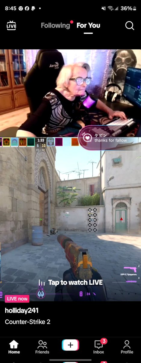 Grandma enjoying her retirement