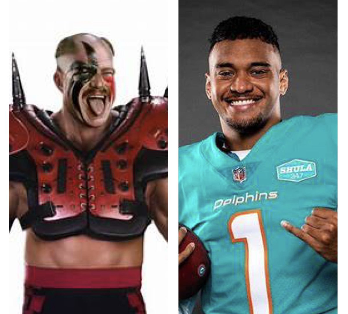 We had BamBam vs LT!
Nowadays, THIS is the dream matchup people wish the #WWE could put on the card!
