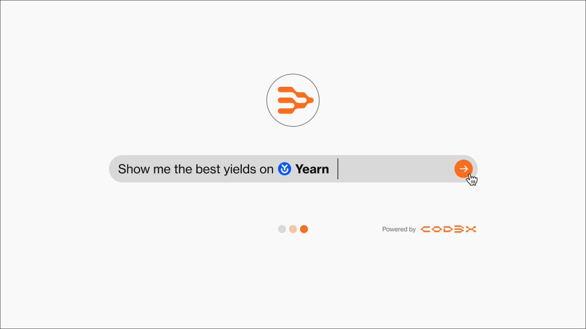 We've seen what @cod3xorg can do for automation in the yield space and they're onto something great.

You can make natural language requests to find the best vaults, create allocation transactions, and even plan automatic transactions to be executed in the future.

The Cod3x team