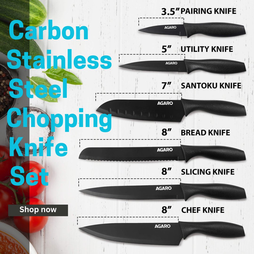 Kitchenkithub's tweet image. Upgrade your kitchen with this versatile 6-piece knife set, complete with covers for safe storage and easy access.#KitchenKnifeSet #KitchenEssentials #SafeStorage

Click here : kit.co/Kitchen.essent…