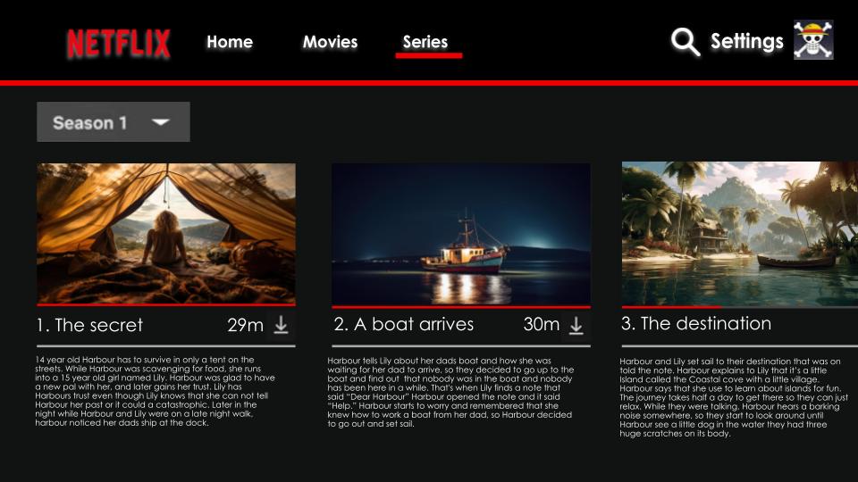 Mr_H_Teacher's tweet image. Every year I share the #NetflixABook lesson with students, the final products get better &amp;amp; better.  
I suspect it is because I share the work from the previous year &amp;amp; the new cohort ups the game.  
Expect to see many more of these in my feed this month. #HClass23
@SACTVDSB #Pt3