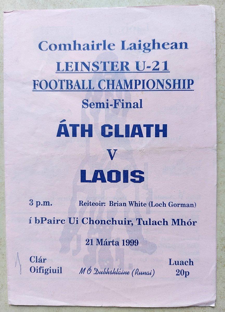Dublin GAA Programme Collector tweet media
