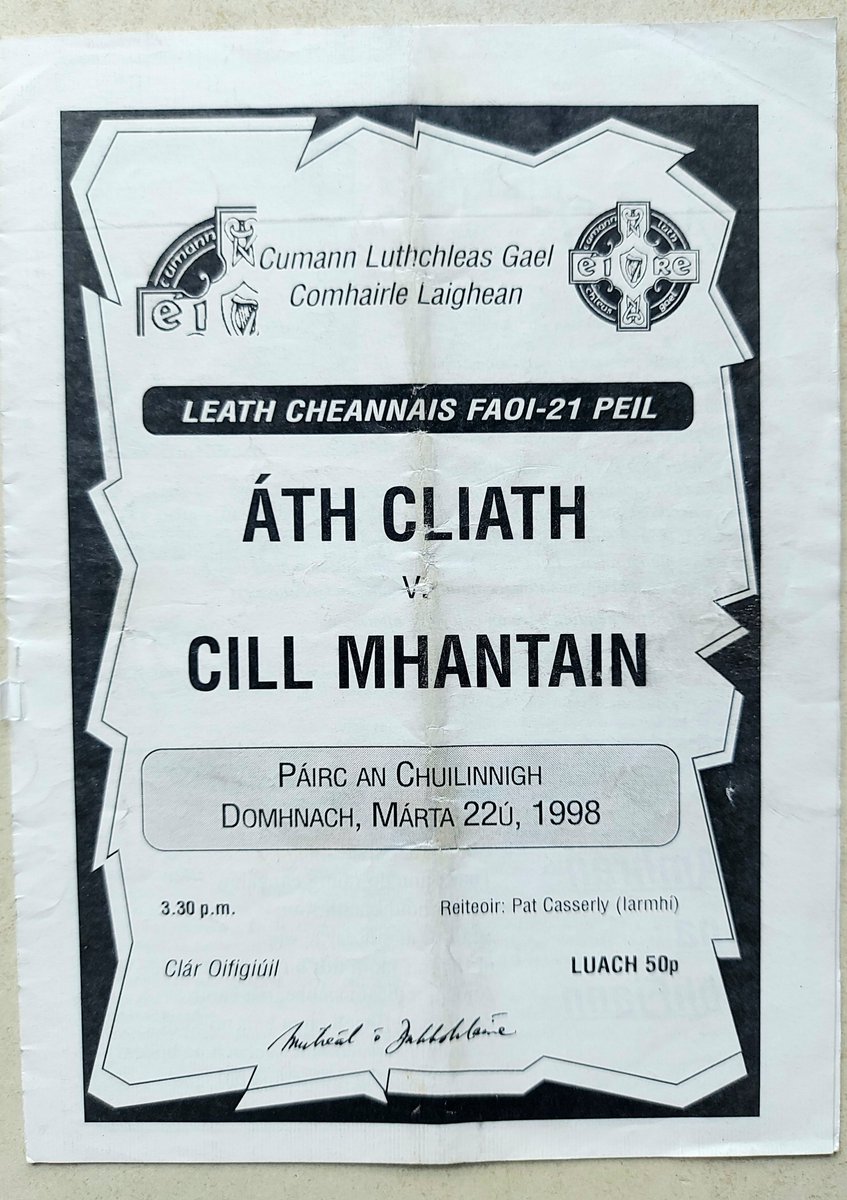 Dublin GAA Programme Collector tweet media